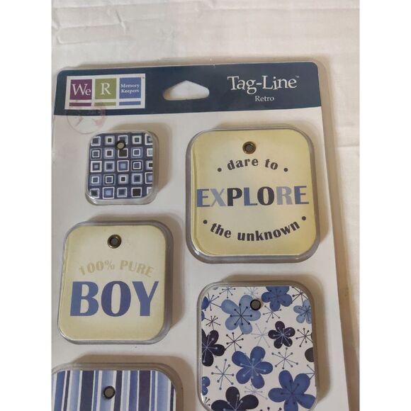 We R Memory Keepers Tag-Line Retro Pack - Picture 2 of 6
